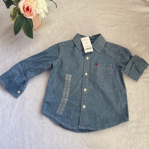 BOYS NWT 2T Bundle Of 3 Shirts Bass Pro Shop/Chris Stapleton/Carters Air Plane - Picture 4 of 10